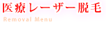 医療レーザー脱毛